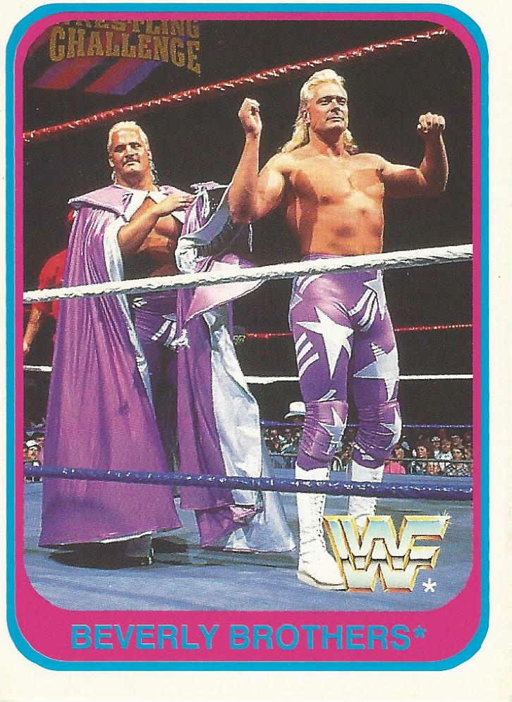 WWF Merlin 1991 Trading Cards Beverly Brothers No.44