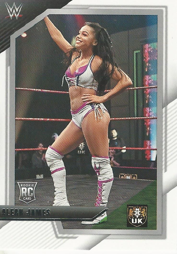 WWE Panini NXT 2022 Trading Cards Aleah James No.44