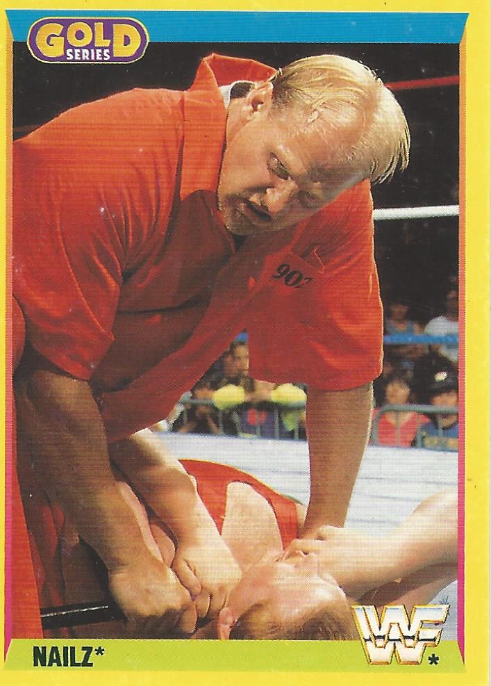 WWF Merlin Gold Series 2 1992 Trading Cards Nailz No.44