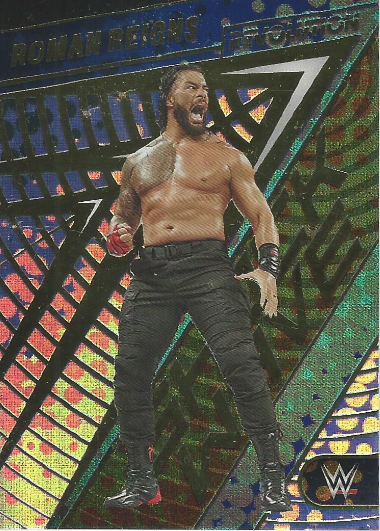 WWE Panini Revolution 2023 Trading Cards Roman Reigns SHOCKWAVE No.2