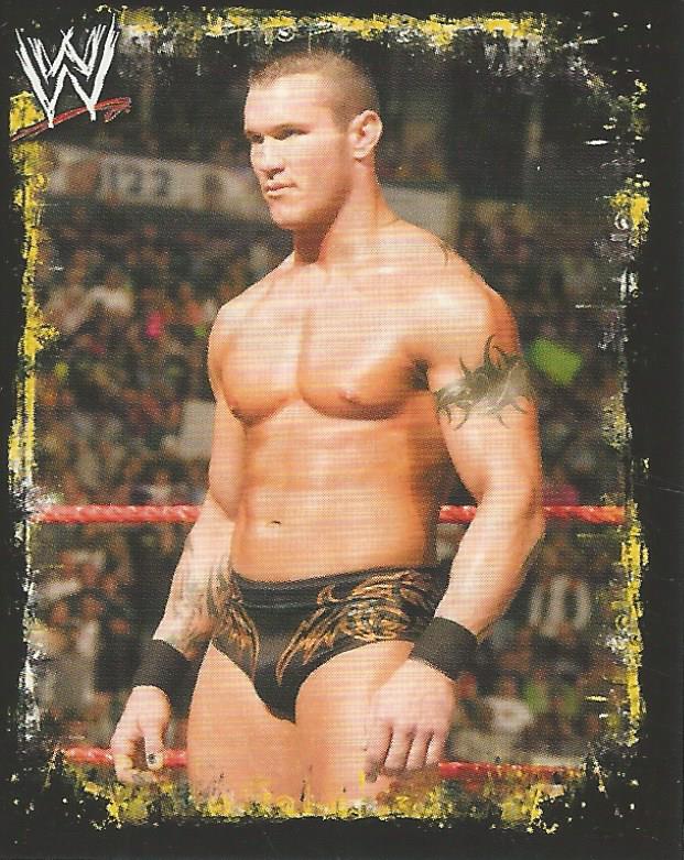 WWE Topps Rivals 2009 Stickers Randy Orton P3