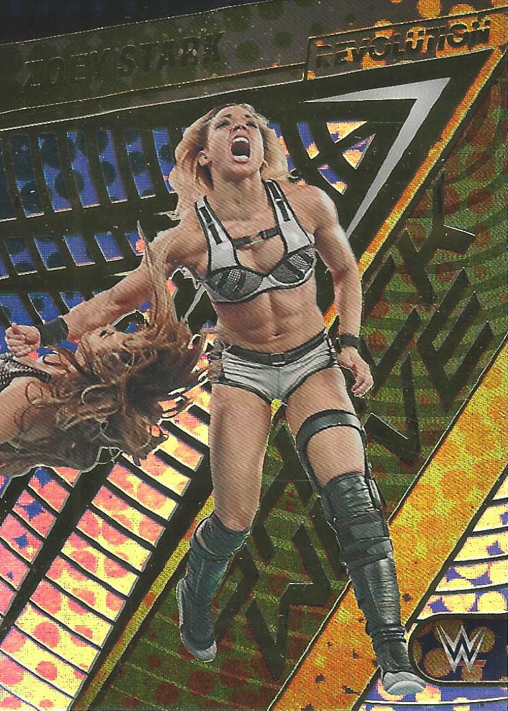 WWE Panini Revolution 2023 Trading Cards Zoey Stark SHOCKWAVE No.26