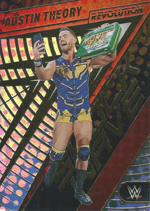 WWE Panini Revolution 2023 Trading Cards Austin Theory SHOCKWAVE No.29