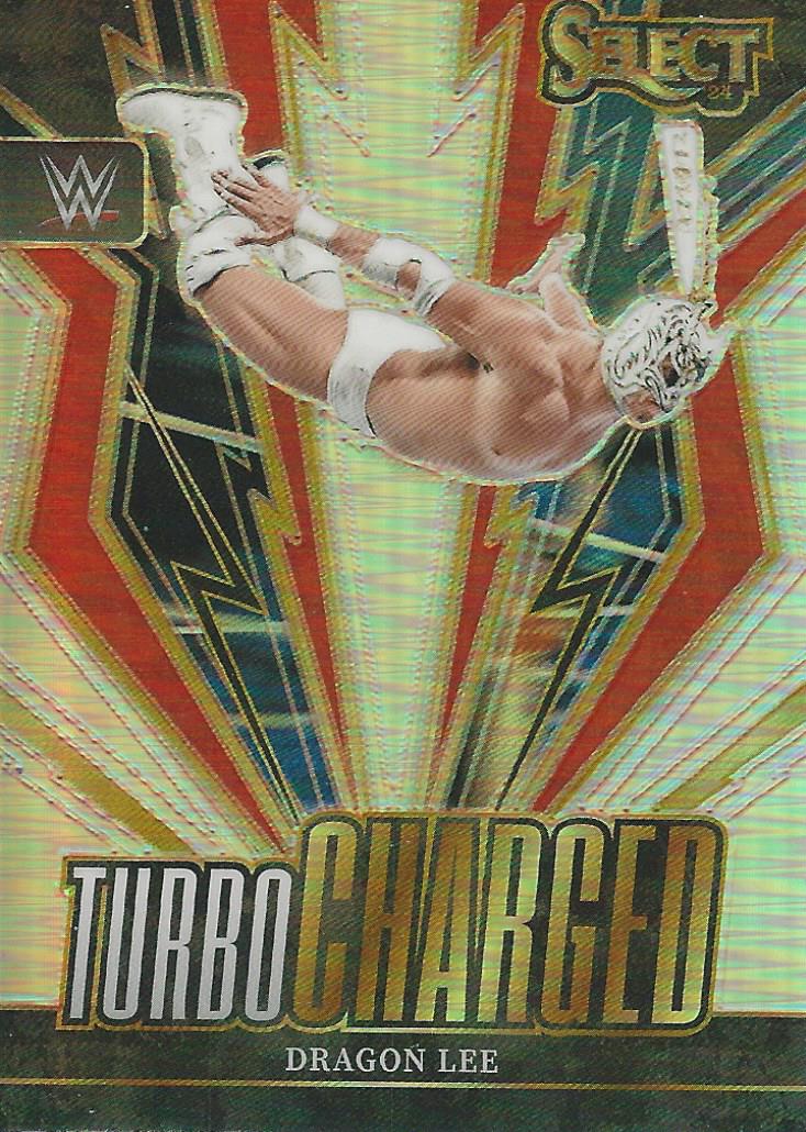 WWE Panini Select 2024 Trading Cards Turbo Charged Dragon Lee No.5