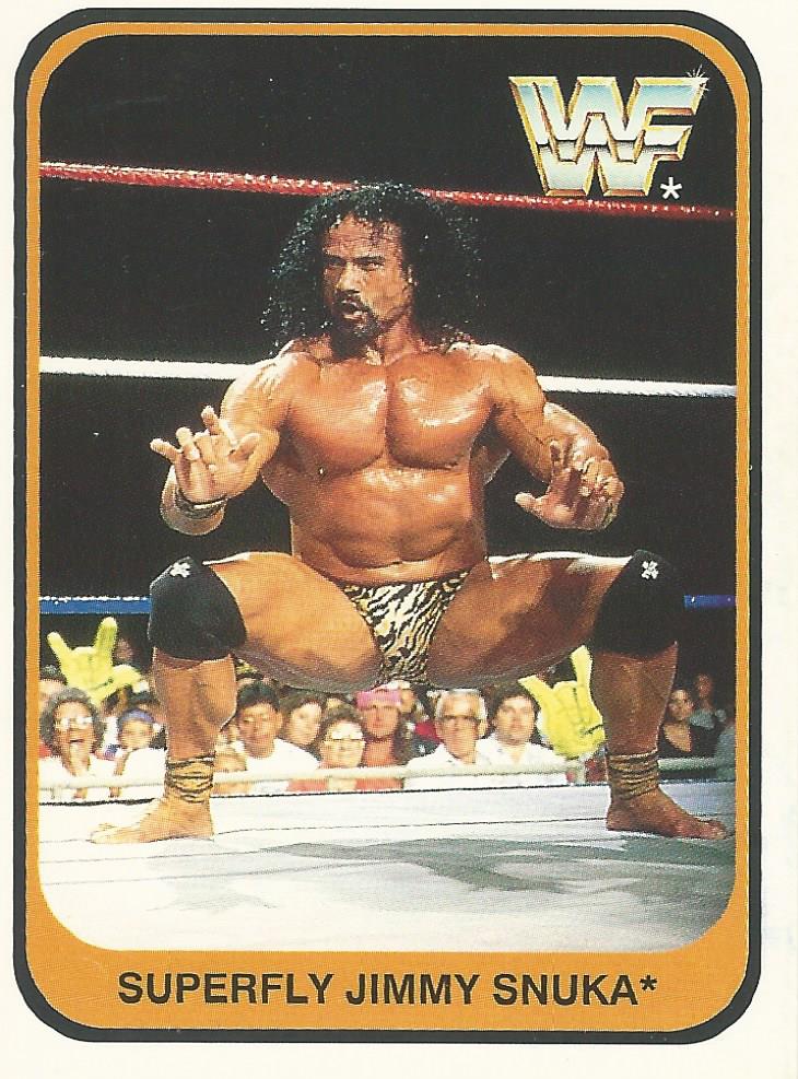 WWF Merlin 1991 Trading Cards Jimmy Snuka No.45
