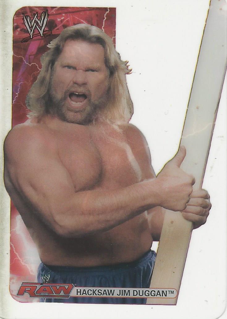 WWE Edibas Lamincards 2008 Hacksaw Jim Duggan No.45