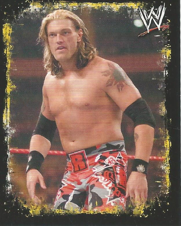 WWE Topps Rivals 2009 Stickers Edge P11