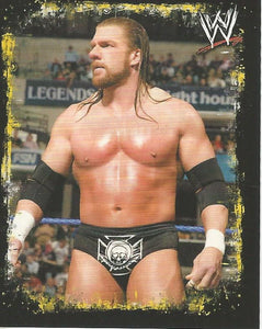WWE Topps Rivals 2009 Stickers Triple H P12