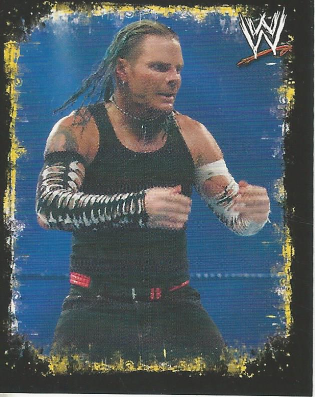 WWE Topps Rivals 2009 Stickers Jeff Hardy P13