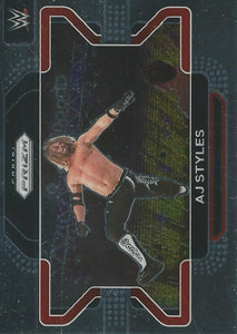 WWE Panini Prizm 2022 Trading Cards AJ Styles No.7