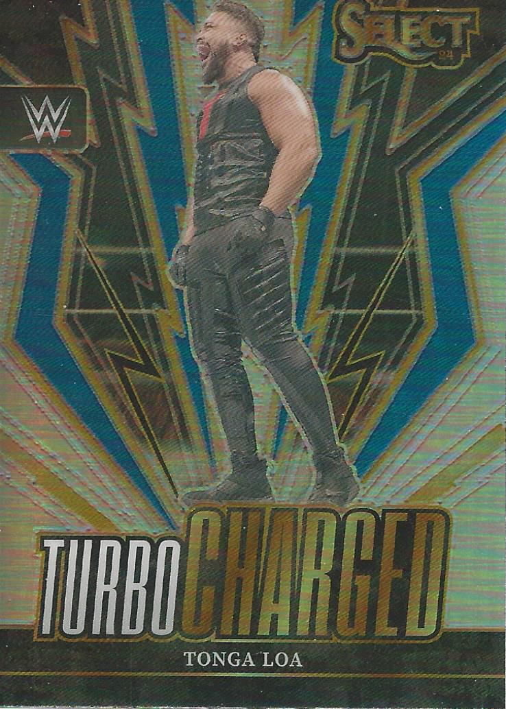 WWE Panini Select 2024 Trading Cards Turbo Charged Tonga Loa No.6