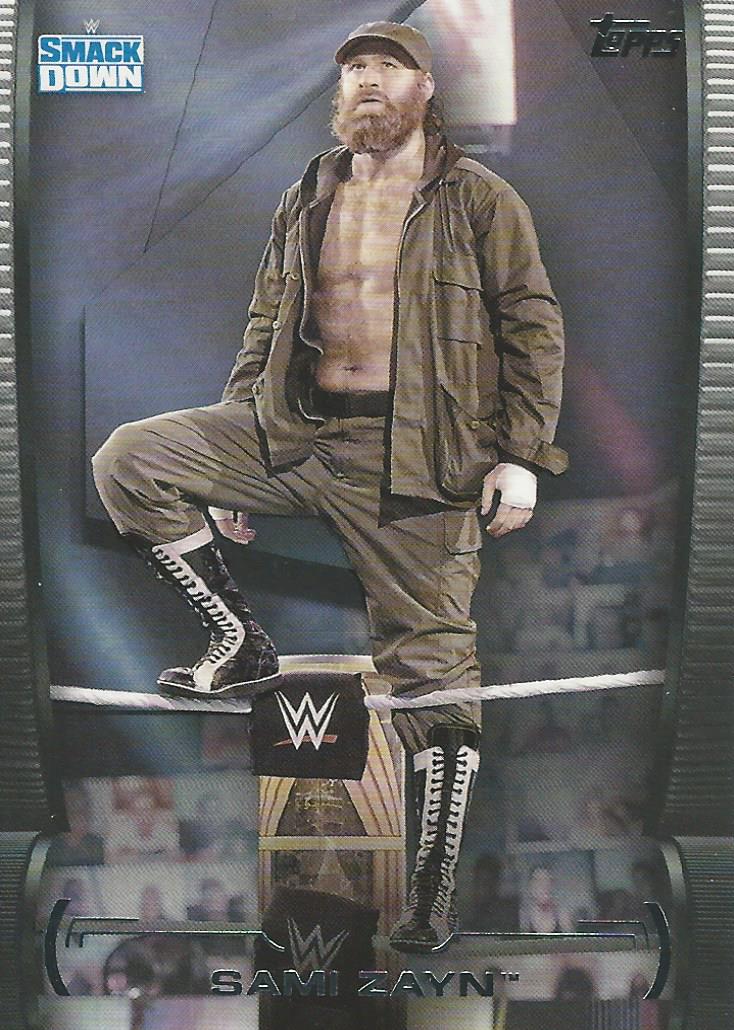 WWE Topps Undisputed 2021 Trading Cards Sami Zayn No.46