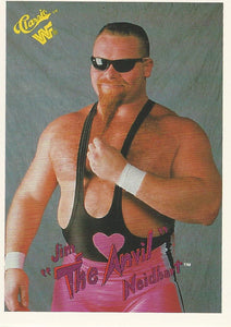 WWF Classic Trading Cards 1990 Jim Neidhart No.46