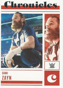 WWE Panini Chronicles 2023 Trading Cards Sami Zayn No.46