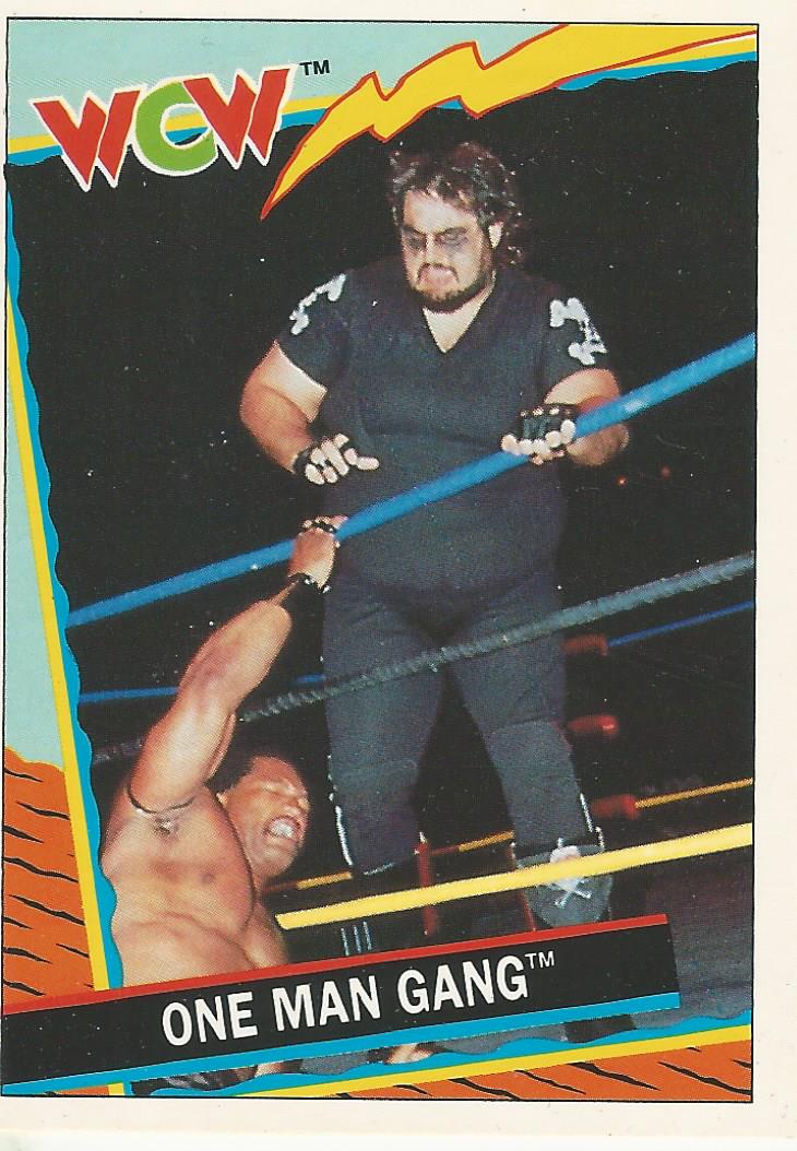 WCW Topps 1992 Trading Cards One Man Gang No.46