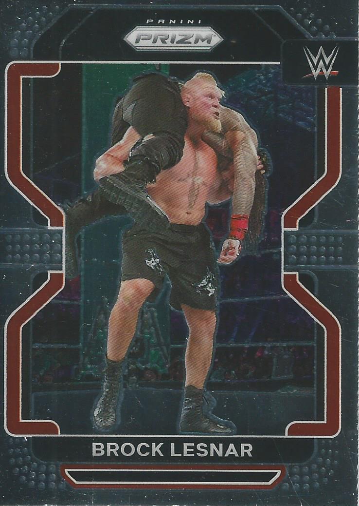 WWE Panini Prizm 2022 Trading Cards Brock Lesnar No.135