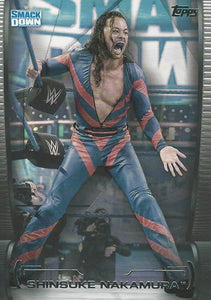 WWE Topps Undisputed 2021 Trading Cards Shinsuke Nakamura No.47