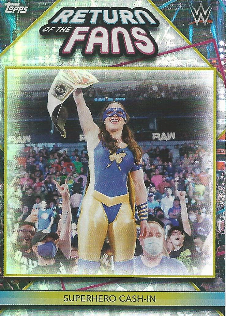 WWE Topps Superstars 2021 Trading Cards Nikki Cross RF5