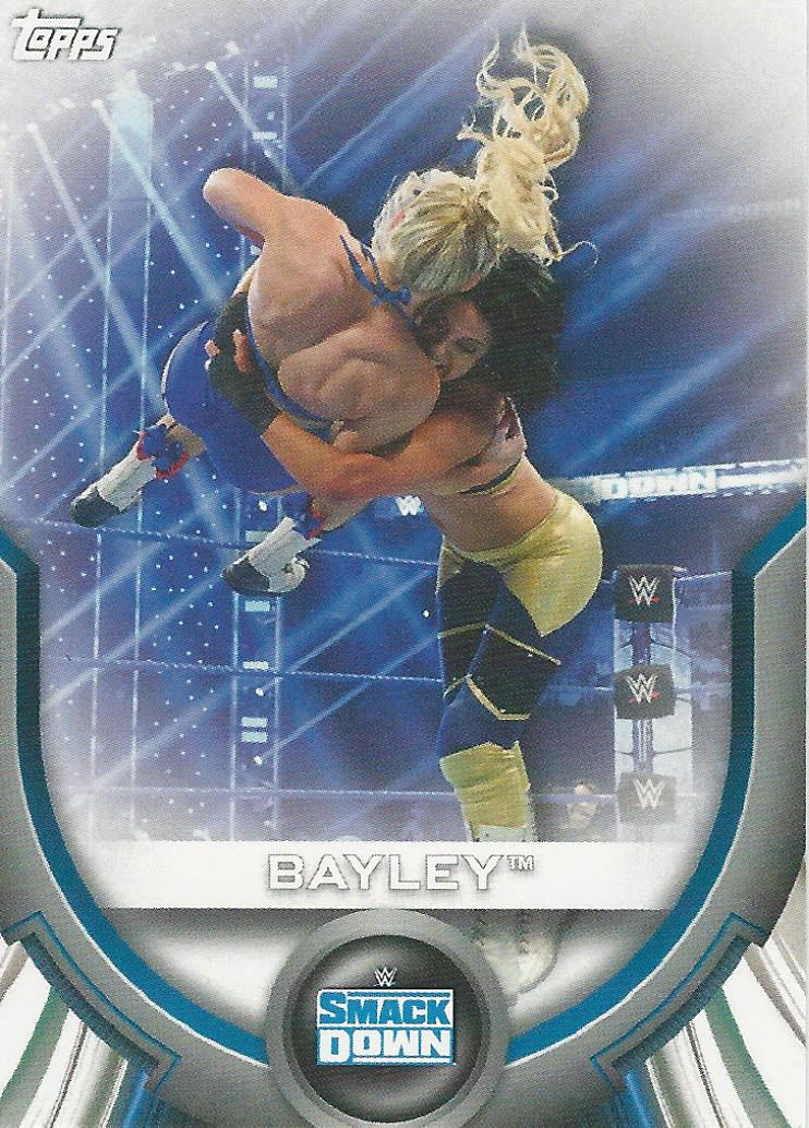 WWE Topps Women Division 2020 Trading Cards Bayley RC-5