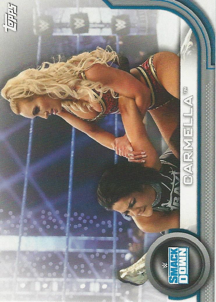 WWE Topps Women Division 2020 Trading Cards Carmella RC-11