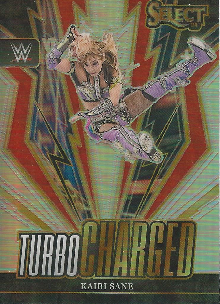 WWE Panini Select 2024 Trading Cards Turbo Charged Kairi Sane No.8