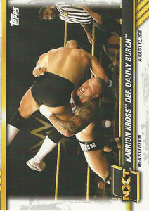 WWE Topps NXT 2021 Trading Cards Karrion Kross No.56