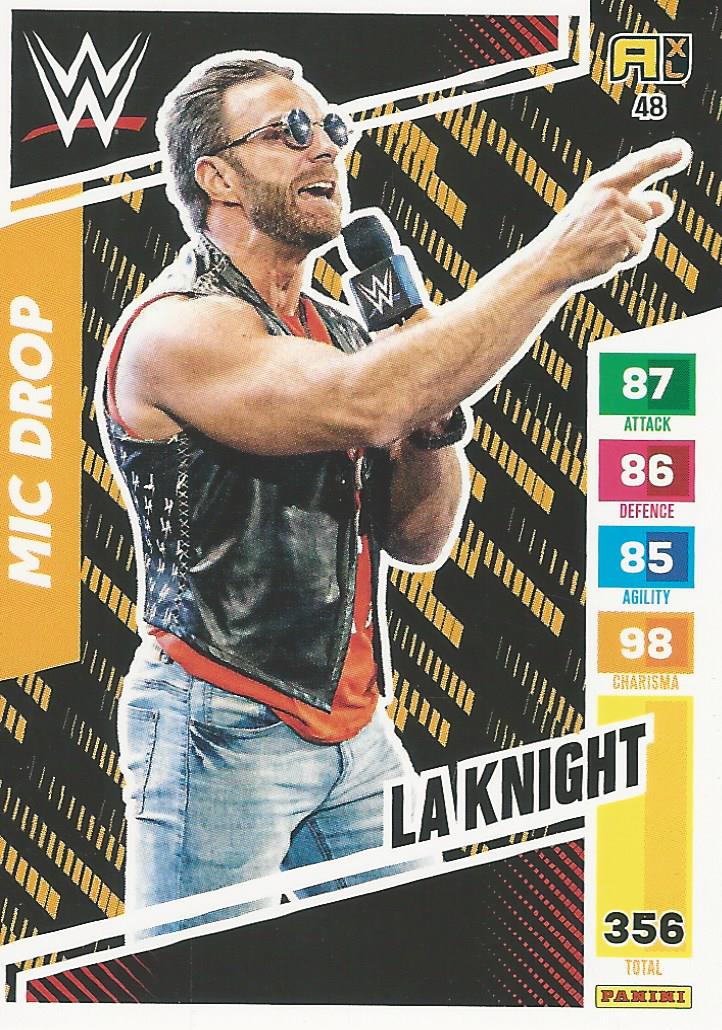 WWE Panini XL Adrenalyn 2024 Trading Cards LA Knight No.48