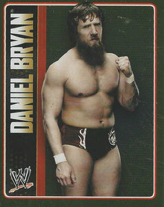 WWE Topps Icons 2013 Sticker Collection Daniel Bryan Foil No.48