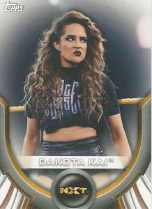 WWE Topps Women Division 2020 Trading Cards Dakota Kai RC-16