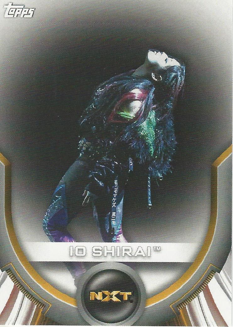 WWE Topps Women Division 2020 Trading Cards IO Shirai RC-19