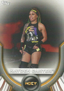 WWE Topps Women Division 2020 Trading Cards Kayden Carter RC-24