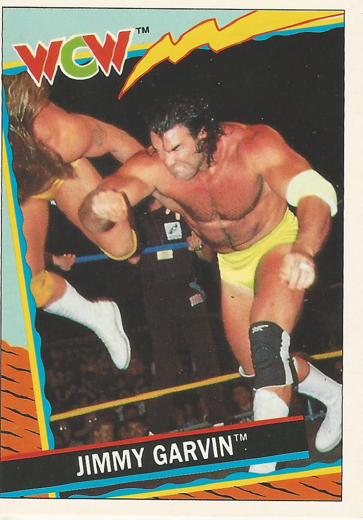WCW Topps 1992 Trading Cards Jimmy Garvin (Diamond Studd) No.49