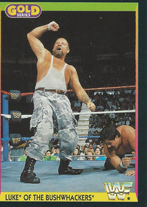 WWF Merlin Gold Series 1 1992 Trading Cards Bushwhackers No.49