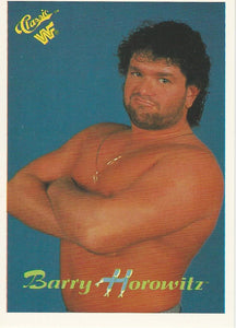 WWF Classic Trading Cards 1990 Barry Horowitz No.49