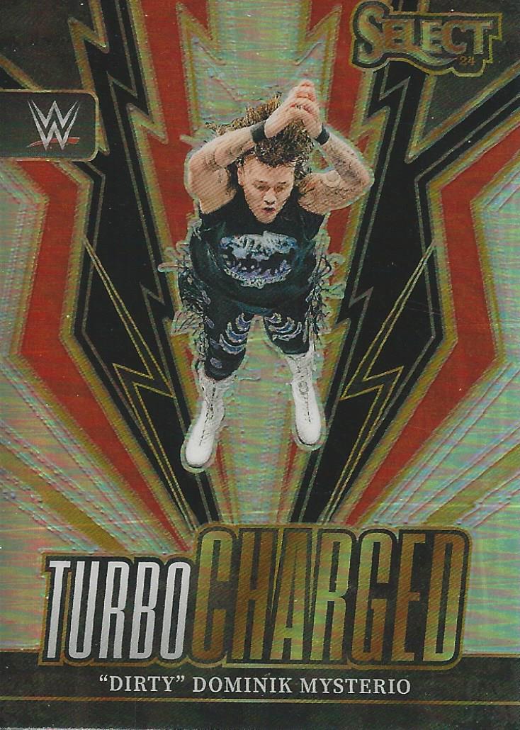 WWE Panini Select 2024 Trading Cards Turbo Charged Dominik Mysterio No.9