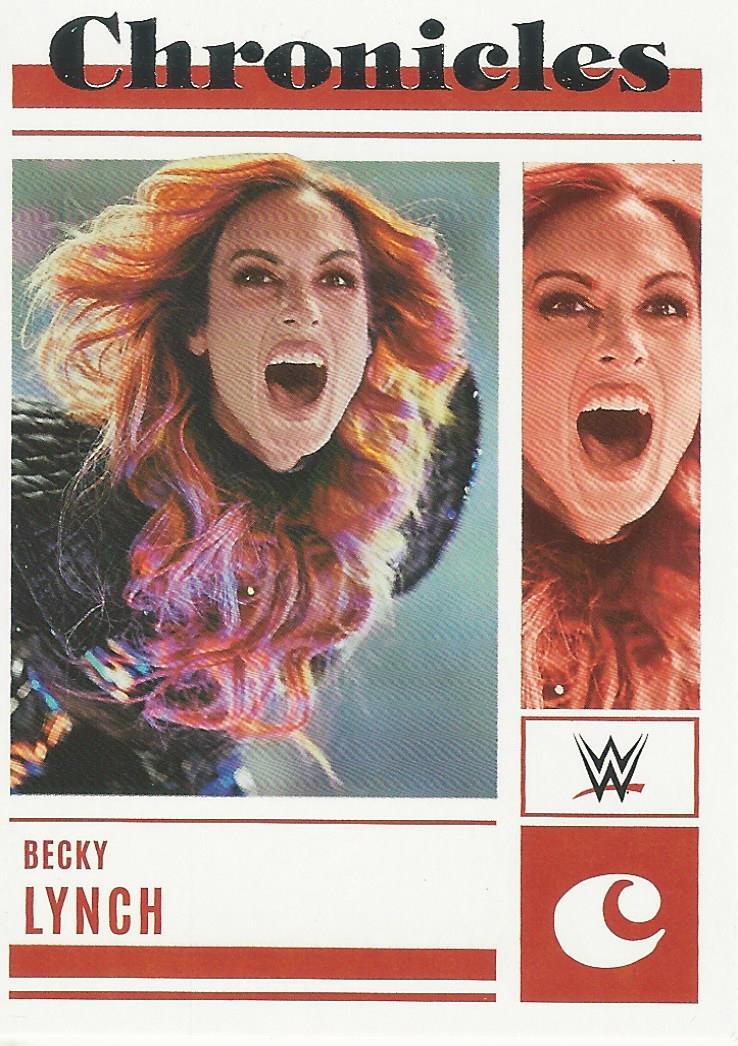 WWE Panini Chronicles 2023 Trading Cards Becky Lynch No.4