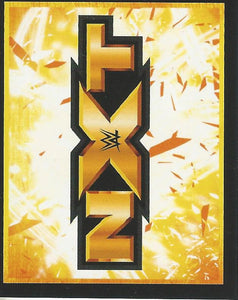 WWE Topps Stickers 2017 NXT Logo No.4