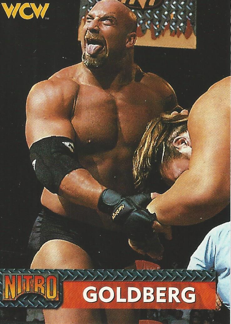 Topps WCW/NWO Nitro Trading Cards 1999 Goldberg No.4