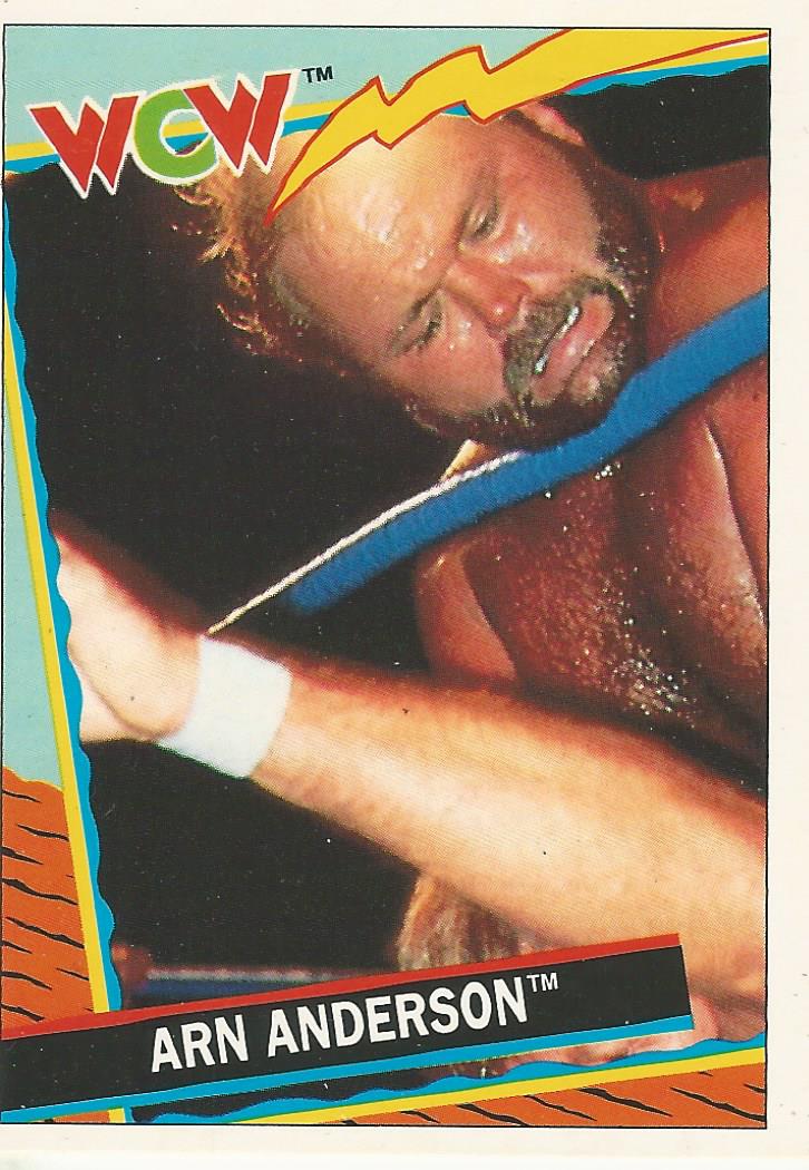 WCW Topps 1992 Trading Cards Arn Anderson No.4