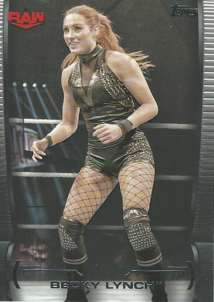 WWE Topps Undisputed 2021 Trading Cards Becky Lynch No.4
