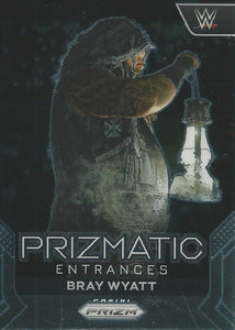 WWE Panini Prizm 2024 Trading Cards Prizmatic Entrances Bray Wyatt No.4