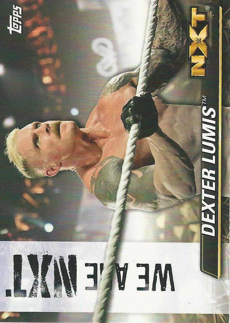 WWE Topps NXT 2021 Trading Cards Dexter Lumis NXT-13