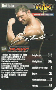 WWE Top Trumps Superstars 1 2005 Batista