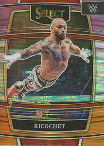 WWE Panini Select 2022 Trading Cards Orange/Purple/Silver Prizm Ricochet No.26