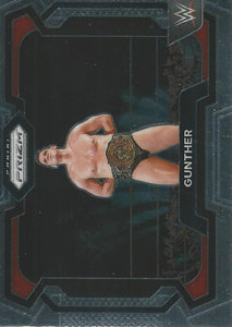 WWE Panini Prizm 2024 Trading Cards Gunther No.50