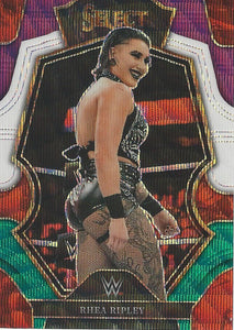 WWE Panini Select 2023 Trading Cards Tri Colour Rhea Ripley No.111