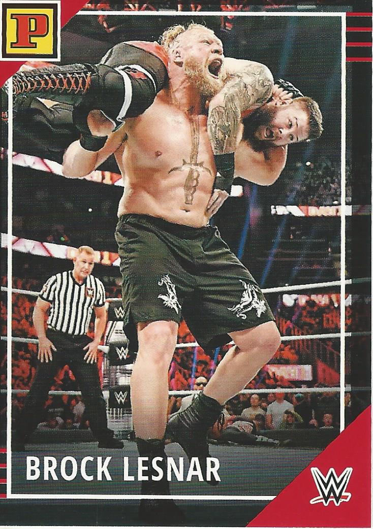 WWE Panini Debut Edition 2022 Trading Cards Brock Lesnar No.40 Red