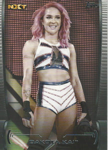 WWE Topps Undisputed 2021 Trading Cards Dakota Kai No.51