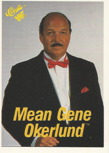 WWF Classic Trading Cards 1990 Mean Gene No.51