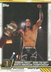 WWE Topps NXT 2021 Trading Cards Damian Priest No.61